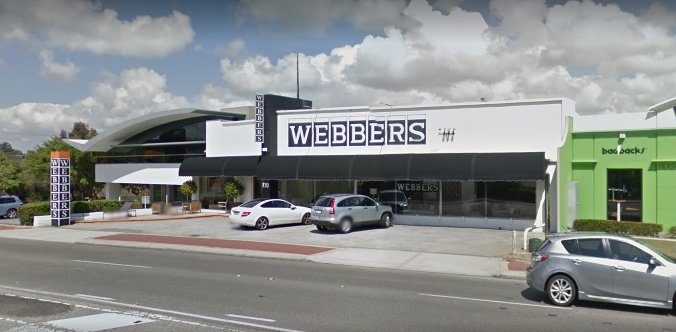 webber furniture store nedlands perth